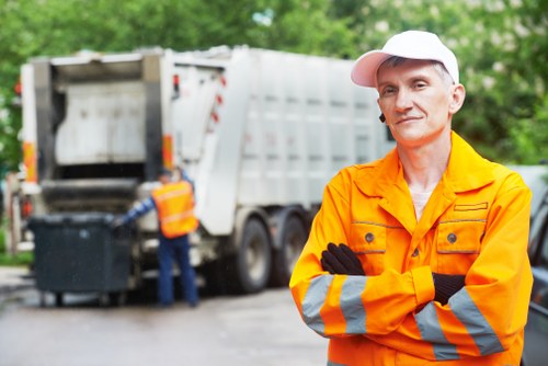Kilburn Business Waste Removal team in action