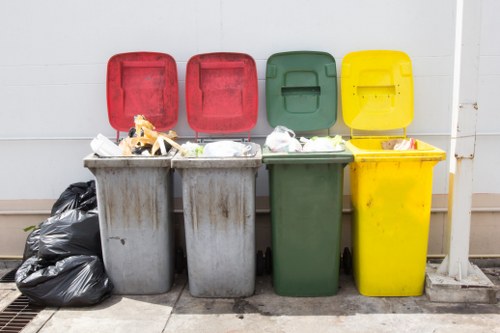 Residents responsibly disposing of furniture in Kilburn