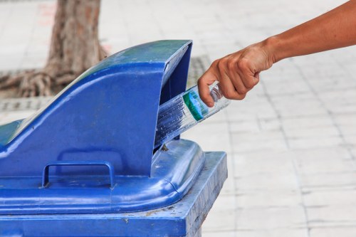 Kilburn waste management team at work